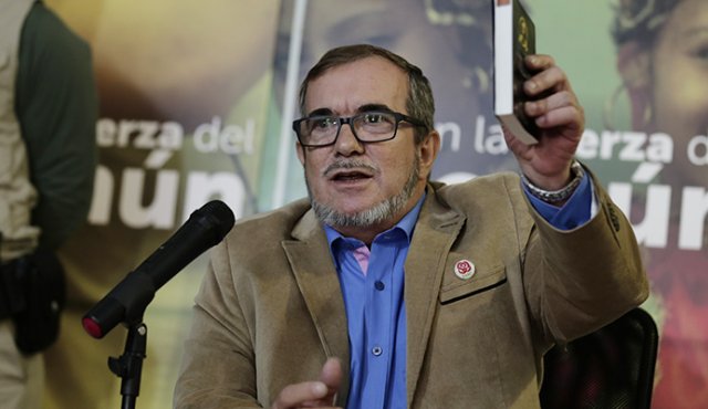 Rodrigo Londoño, líder del partido político Fuerza Alternativa Revolucionaria del Común (FARC). Colprensa