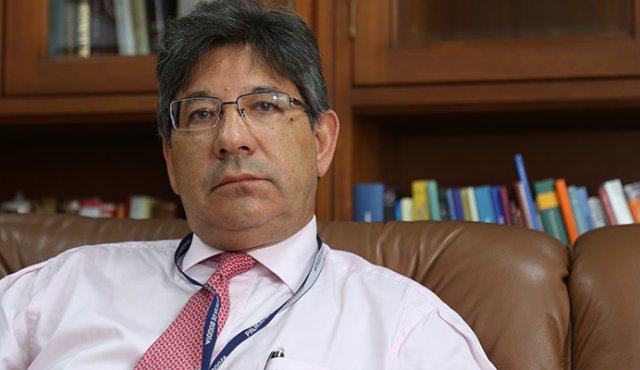 Presidente de la Corte Constitucional, Alejandro Linares. Colprensa
