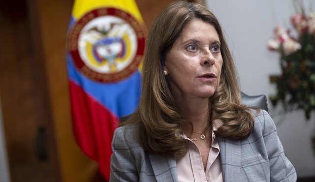 Vicepresidente de la República, Marta Lucía Ramírez. Colprensa