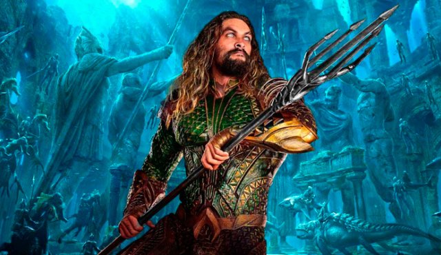 Superhéroe Aquaman. Internet
