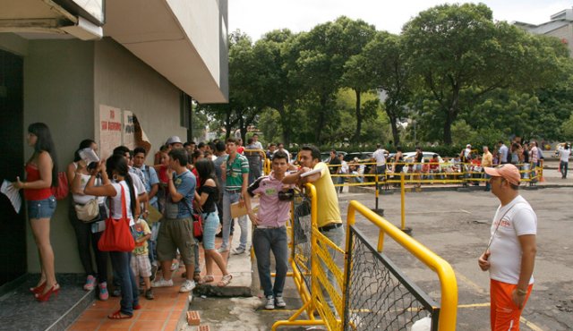 Los inmigrantes venezolanos que han llegado a la ciudad trabajan en su mayoría en empleos informales. Archivo