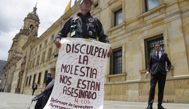 Desde el 2016 hasta el 2018 han sido asesinados 231 líderes sociales. En lo corrido del 2019 van 7 líderes, según la Fiscalía. Colprensa
