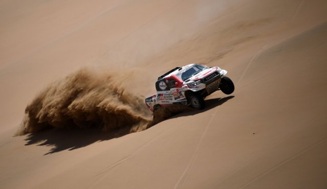 El rally Dakar vivió una primera semana memorable en Perú. AFP