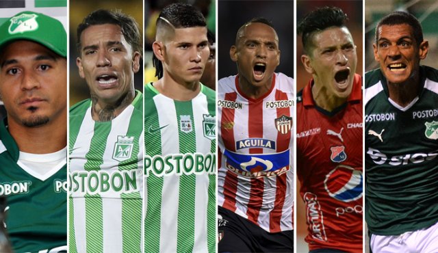 Macnelly Torres abandonó el Cali, Dayro Moreno salió en malos términos del Atlético Nacional, Jorman Campuzano fue fichado por el Boca Juniors, Járlan Barrera dejó el Junior,Germán Cano salió del Independiente Medellín y Pepe Sand salió del Deportivo Cali. Colprensa