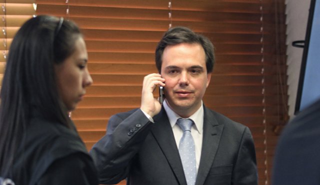 Juan Sebastián Correa, en la audiencia de imputación de cargos en mayo de 2017 sobre el caso Odebrecht.
Colprensa