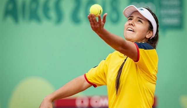 La cucuteña María Camila Osorio con la antioqueña Emiliana Arango comandarán al país en la Fed Cup, que arranca hoy en Rionegro (Antioquia). Archivo