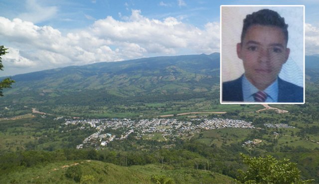 José Davinson Mayorga Guerrero, de 21 años. Cortesía