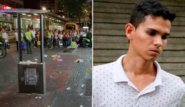 El agresor, Guillermo Carrillo Trujillo, de 23 años, aceptó su responsabilidad en el asesinato de un vendedor de dulces. Colprensa
