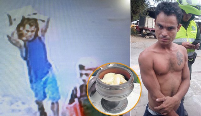 Rondón vendió los elementos en una chatarrería en el barrio Torcoroma. Policía Nacional