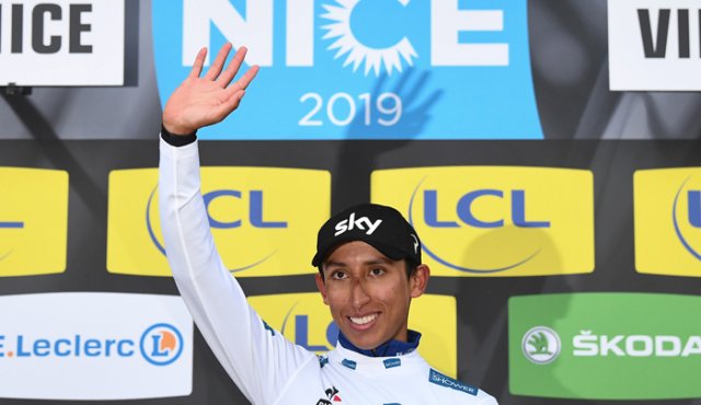 Egan Bernal. AFP