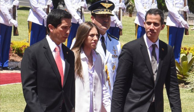 Fabiana Rosales, esposa del líder opositor Juan Guaidó. AFP