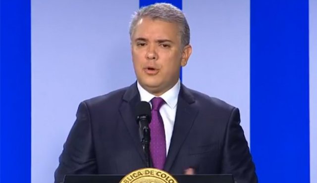 Presidente de Colombia, Iván Duque. Twitter / Presidencia de Colombia