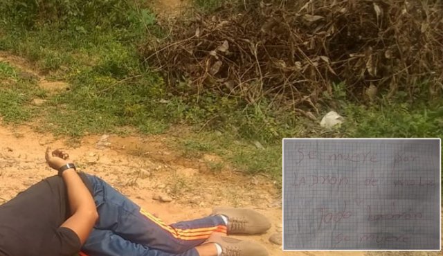 El hombre no ha sido identificado. Cortesía