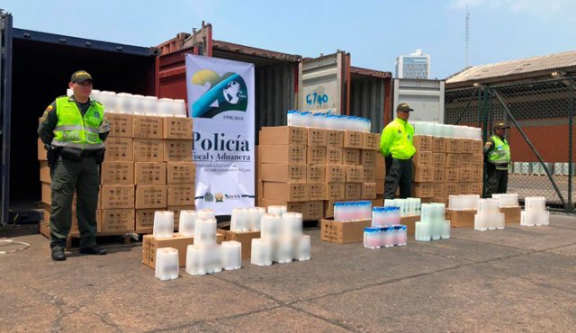 Los productos de contrabando incautados no contaban con registros fitosanitarios. Twitter