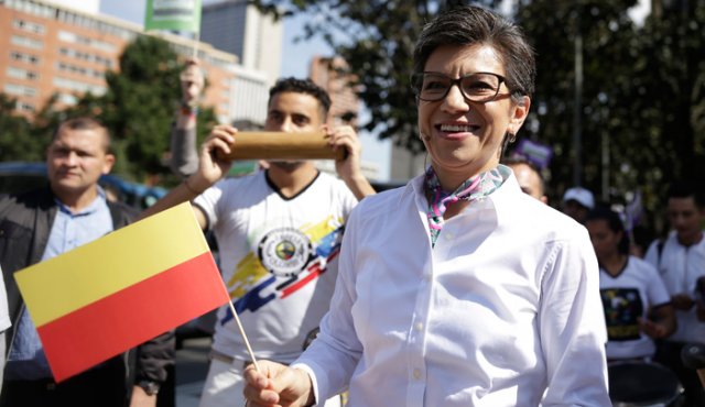 Claudia López. Colprensa