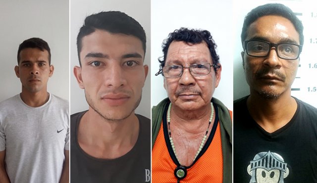 Los cuatro presuntos homicidas deberán responder ante la justicia por el mismo número de crímenes. Archivo