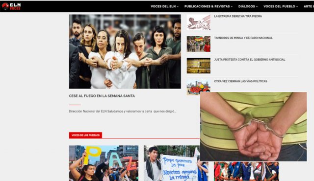 Al sospechoso se le imputa un delito de terrorismo al albergar la infraestructura de propaganda y difusión de contenidos terroristas. La Opinión