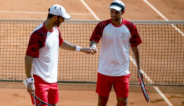 Juan Sebastián Cabal y Robert Farah. Archivo