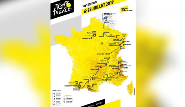 El nuevo baremo de estas bonificaciones fue ratificado la pasada semana por la Unión Ciclista Internacional (UCI). Tomada de Twitter @LeTour