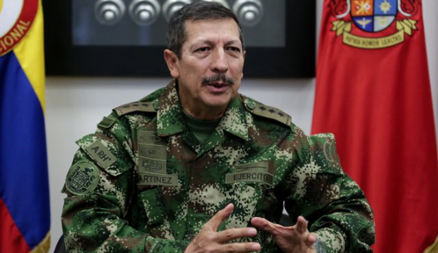 General Nicacio de Jesús Martínez. Colprensa