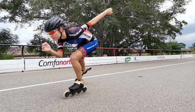 María Camila Pacheco Pineda corre por la categoría juvenil y aspira a participar en las pruebas internacionales de este año. Jéider Rúa Giraldo