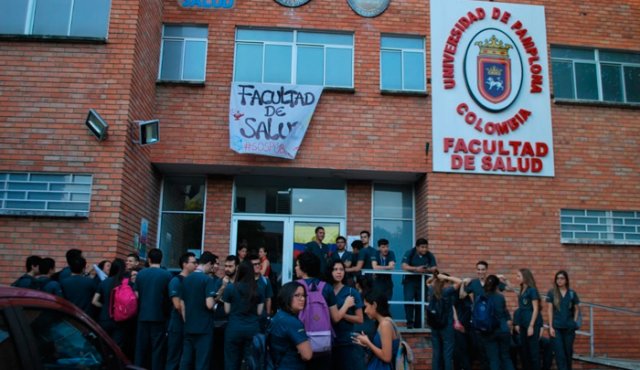 Esperan reunirse con el Consejo Académico de la universidad. Cortesía