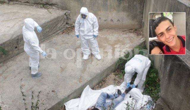 El cadáver fue hallado en una alcantarilla. La Policía no pudo esclarecer las causas de la muerte, se presume que fue asesinado y arrojado en este apartado lugar. Cristian Herrera