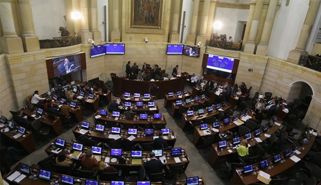 La Comisión Primera abrió la discusión del acto legislativo de la senadora del partido de la U, Maritza Martínez. Colprensa