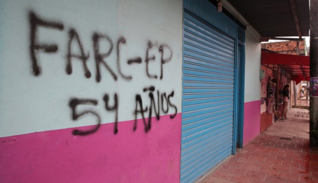 Las disidencias de las Farc (denominados como GAO residual) ya suman 3.000 integrantes, entre individuos en armas y redes de apoyo (conocidas como milicias); tienen capacidad de acción violenta. Archivo