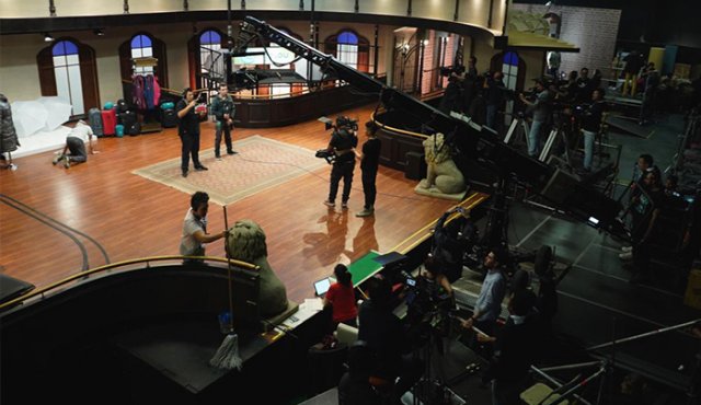Se iniciaron las grabaciones en Bogotá de la tercera temporada del programa del canal Sony, ‘Shark Tank: Negociando con tiburores’. Colprensa