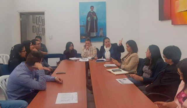 En Pamplona se cumplió el encuentro de personeros con veedores y funcionarios de la salud, en el que se acordaron acciones para garantizar que los usuarios accedan a citas y a medicamentos. Cortesía