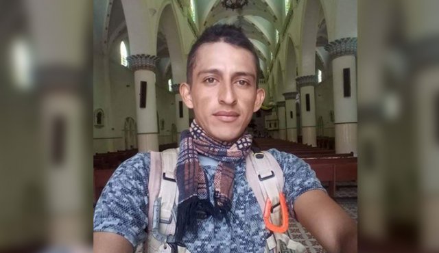 Erinson Hernández Rodríguez desapareció el sábado 11 de mayo. Cortesía