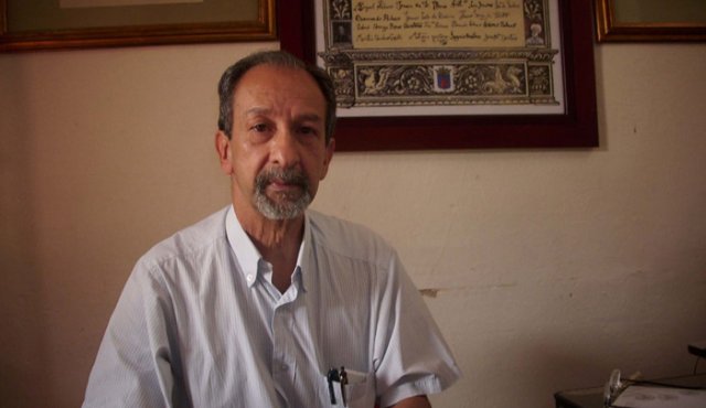 Luis Eduardo Páez García, presidente de la Academia de Historia de Ocaña.
Archivo