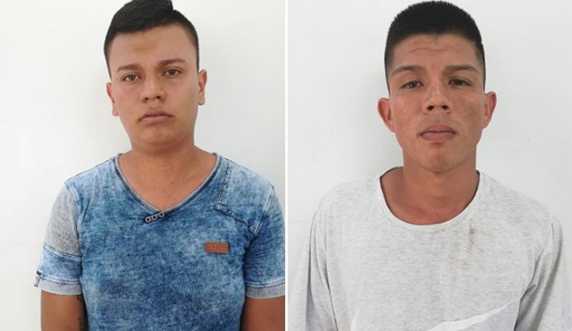 Ramiro Caballero García y Stiven Darío Roa. Cortesía
