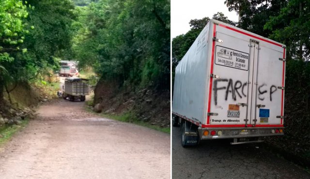 En la vía Soberanía. Cortesía