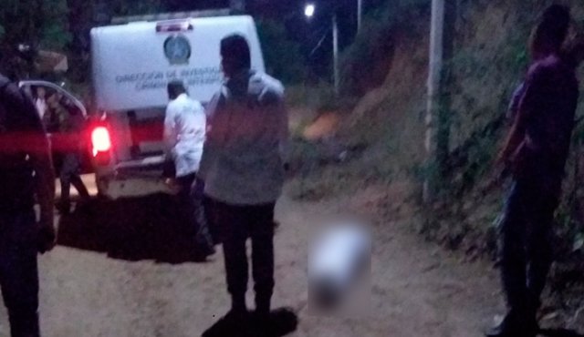 El hecho se presentó cerca a la cancha El Chulo, a las 9 de la noche. Cortesía