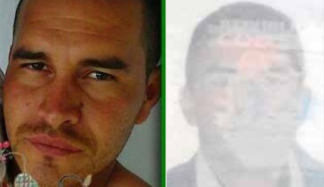 Dagoberto Álvarez (izquierda) era tesorero de la Junta de Acción Comunal de la vereda Miraflores. Cortesía