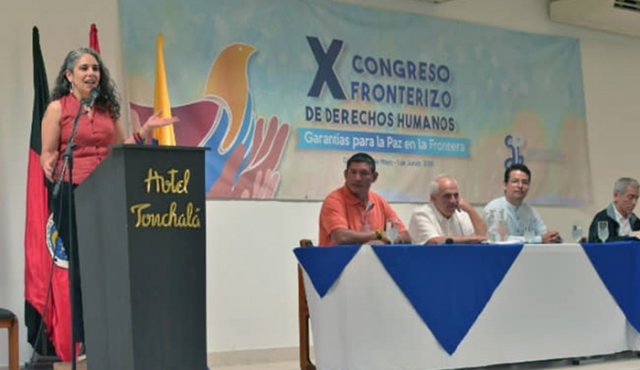 Se llevó a cabo el X Congreso Fronterizo de Derechos Humanos. Cortesía