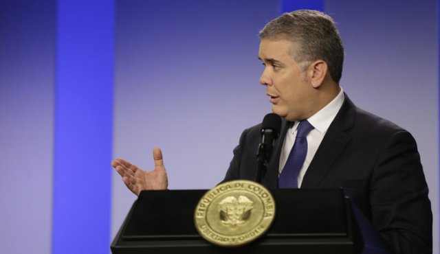 Duque insiste que los candidatos serán personas con una gran solvencia jurídica y con un sentido del Estado. Colprensa