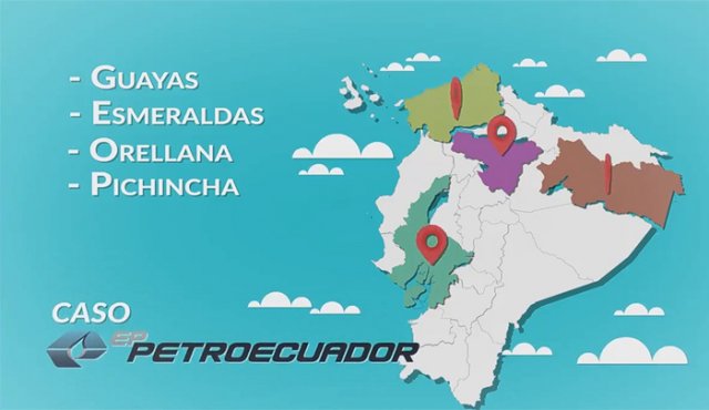 Un total de 15 propiedades valoradas en cerca de $ 5 millones, producto de la corrupción en el Caso Petroecuador, pasan a nombre del Estado. Tomada de Twitter @IvanGrandaM