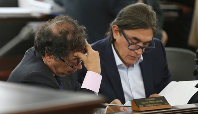 Bolívar se rehusó a retractarse de algunos de los trinos. Colprensa