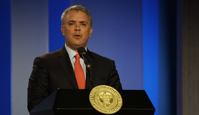 Presidente de Colombia, Iván Duque Márquez. Colprensa