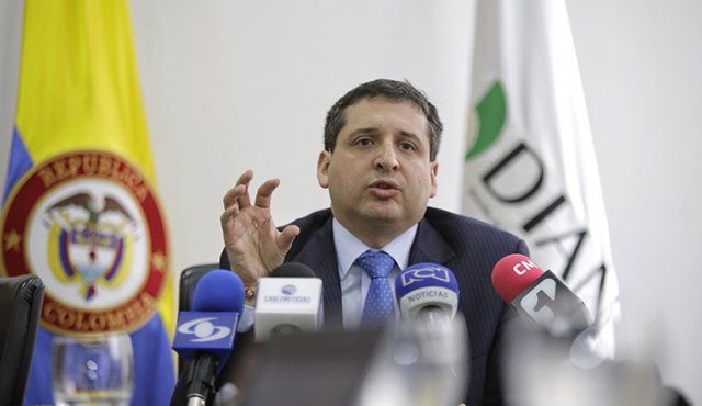 Director de la Dirección de Impuestos Y Aduanas Nacionales (DIAN), José Andrés Romero. Colprensa