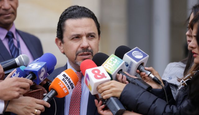 Alto comisionado para la Paz, Miguel Ceballos. Colprensa