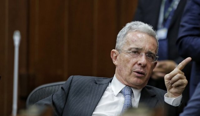 Senador Álvaro Uribe. Colprensa