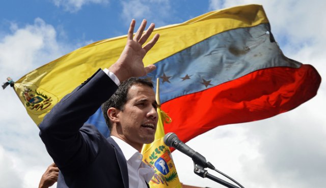 Desde enero, Juan Guaidó ha sido reconocido por medio centenar de países. Archivo