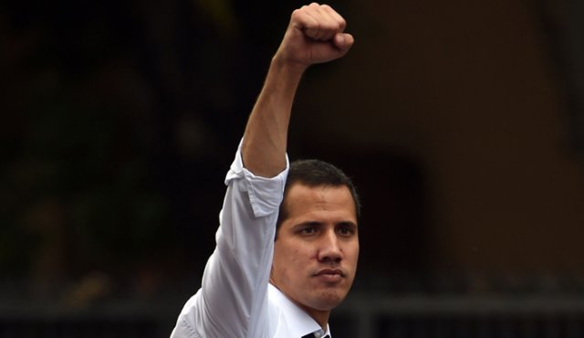 Juan Guaidó, líder opositor venezolano y presidente de la Asamblea Nacional de ese país. AFP