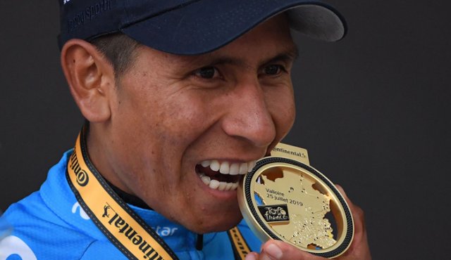 . "Yo les digo a ustedes, colombianos, que probablemente a Nairo le va a ir muy bien", dijo Luis Quintana. AFP