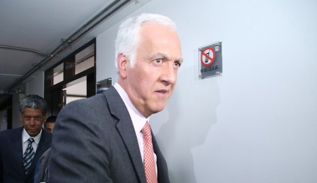 En complejo judicial de paloquemao Samuel Moreno ex alcalde de Bogotá. Colprensa