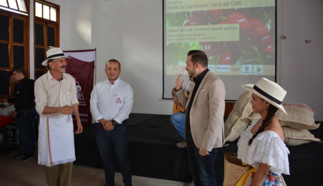 El clúster del café fue constituido hace dos meses. Cortesía